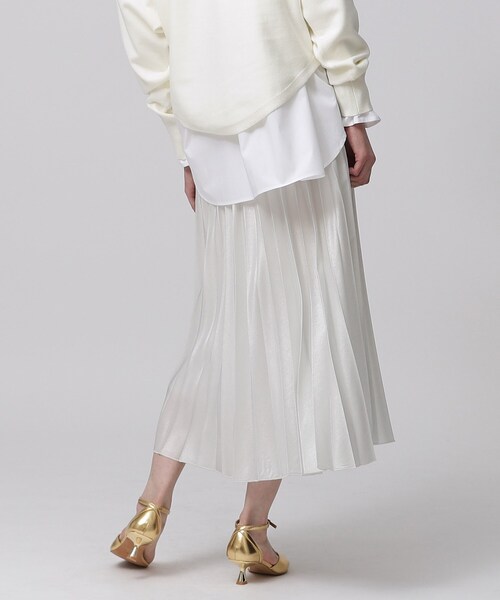 GALLEST（ギャレスト）の「シャイニープリーツスカート（スカート・レディース・ゴールド/ブラック/シルバー・36/38/40）」の13枚目の写真