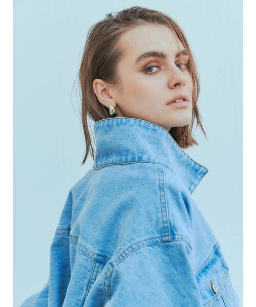 YECCA VECCA（イェッカヴェッカ）の「ドロップメタルイヤリング（イヤリング・レディース・シルバー/ゴールド・FREE）」の10枚目の写真