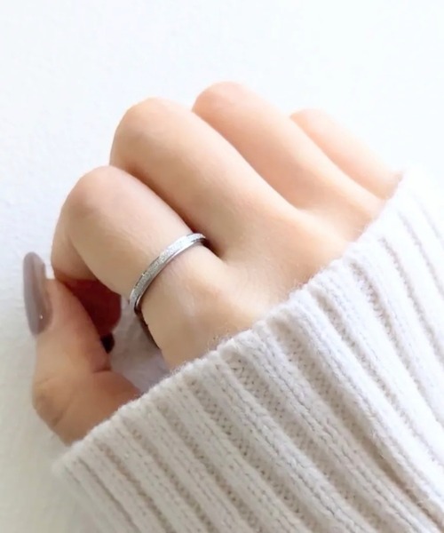CERCA(チェルカ)の「KORIKO/≪金属アレルギー対応≫リング/指輪/サージカルステンレス/シンプル(リング・レディース・シルバー/ゴールド/ピンクゴールド・6号/7号/8号/13号/15号/16号/5号/9号/11号/17号/18号)」の8枚目の写真