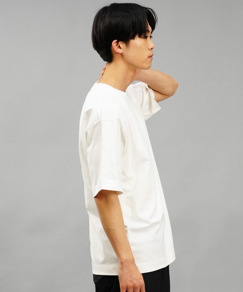 THRASHER（スラッシャー）の「【ムラサキスポーツ限定】THRASHER/スラッシャー 無地Tシャツ バーニングハートロゴ ビックシルエット 刺繍ロゴ ボックスシルエット 男女兼用 THML-24SPZOZO01（Tシャツ/カットソー・レディース・ブラック/ホワイト・M/L/XL）」の22枚目の写真