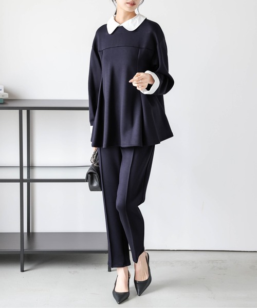 セール】2wayペプラムセットアップ（セットアップ）｜AMELY