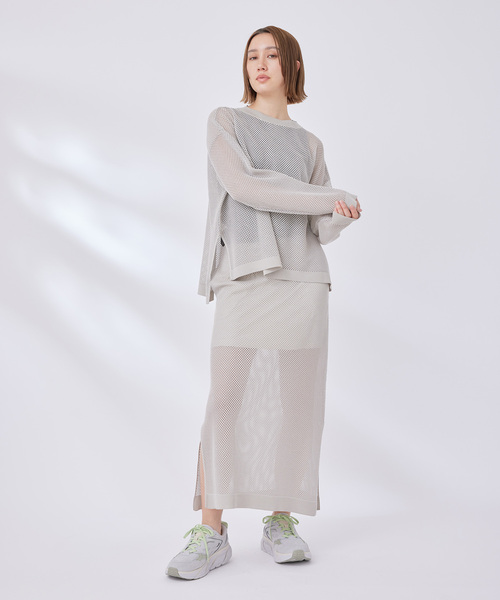 NERGY（ナージー）の「ラメニットスカート（スカート・レディース・ブラック/シルバー・FREE）」の21枚目の写真