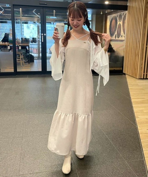 one after another NICE CLAUP 2枚セットワンピース マルチウェイニットセットワンピース（ワンピース）｜one after