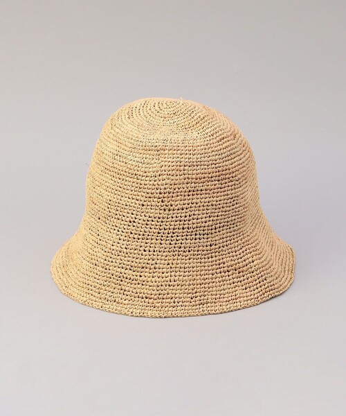 FREAK'S STORE（フリークスストア）の「CONTROL FREAK/コントロールフリークラフィアバケットハット（ハット・レディース・ブラック/ナチュラル/ブラウン・ONE SIZE）」の20枚目の写真