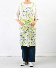 COCO WALK（ココウォーク）の「COCOWALK:フラワーリネンラップエプロン（エプロン）」