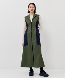 CITY TOKYO（シティトウキョウ）の「【手洗い可能】【マルチウェイ】サイドバックルZIPテーラードジレワンピース（ワンピース・レディース）」