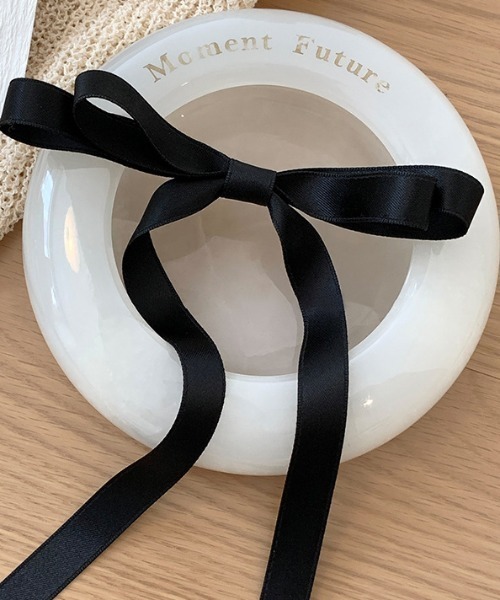 SHEPP（シープ）の「サテン リボンヘアピン（ヘアピン・レディース・サックスブルー/ブラック/アイボリー/レッド/ピンク・F）」の18枚目の写真