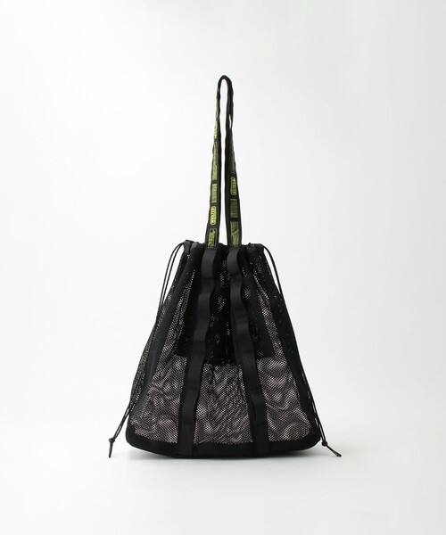 WEEKEND(ER)（ウィークエンダー）の「＜WEEKEND(ER)＞ メッシュ トートバッグ（トートバッグ・メンズ・ブラック/ホワイト・FREE）」の2枚目の写真