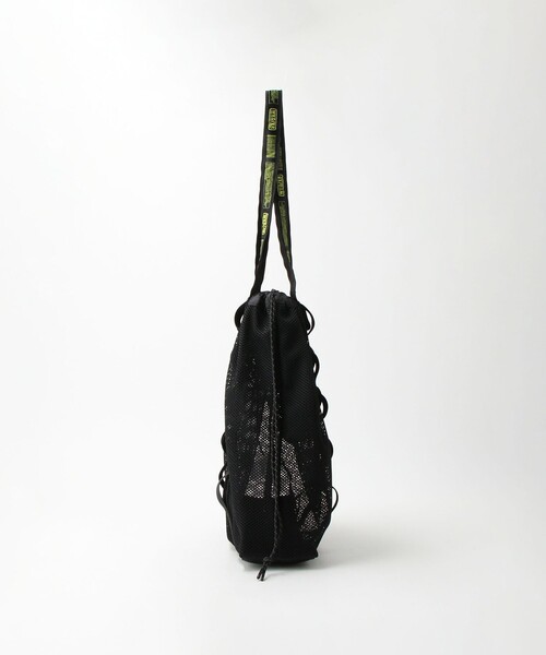 WEEKEND(ER)（ウィークエンダー）の「＜WEEKEND(ER)＞ メッシュ トートバッグ（トートバッグ・メンズ・ブラック/ホワイト・FREE）」の3枚目の写真