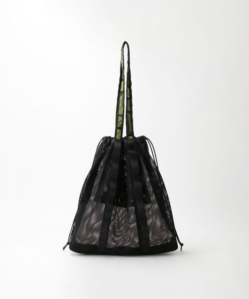 WEEKEND(ER)（ウィークエンダー）の「＜WEEKEND(ER)＞ メッシュ トートバッグ（トートバッグ・メンズ・ブラック/ホワイト・FREE）」の4枚目の写真