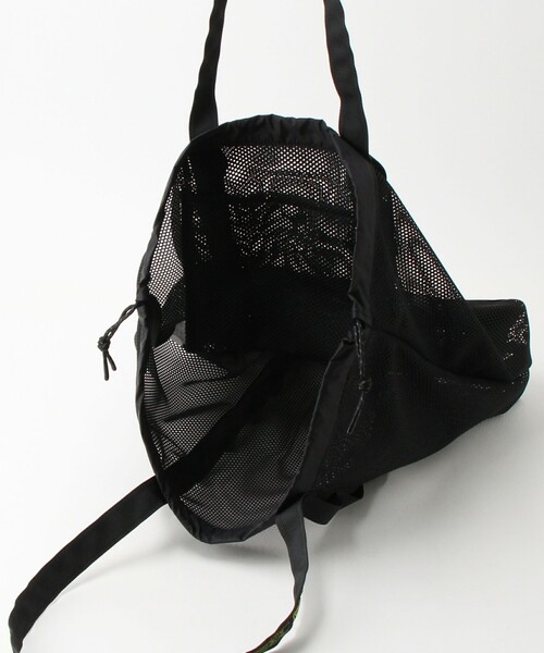 WEEKEND(ER)（ウィークエンダー）の「＜WEEKEND(ER)＞ メッシュ トートバッグ（トートバッグ・メンズ・ブラック/ホワイト・FREE）」の8枚目の写真