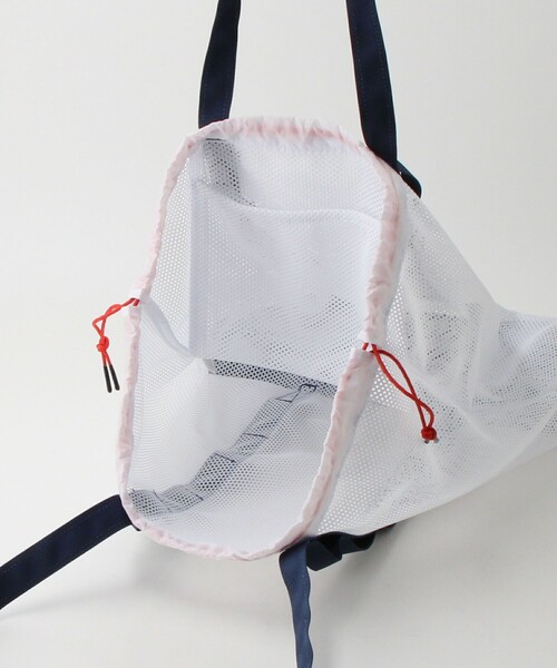WEEKEND(ER)（ウィークエンダー）の「＜WEEKEND(ER)＞ メッシュ トートバッグ（トートバッグ・メンズ・ブラック/ホワイト・FREE）」の13枚目の写真