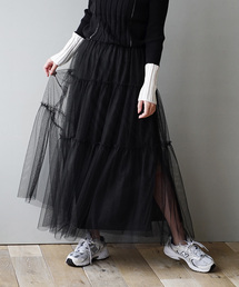 e-zakkamania stores | チュールスカート［ペチコート付き］(スカート)