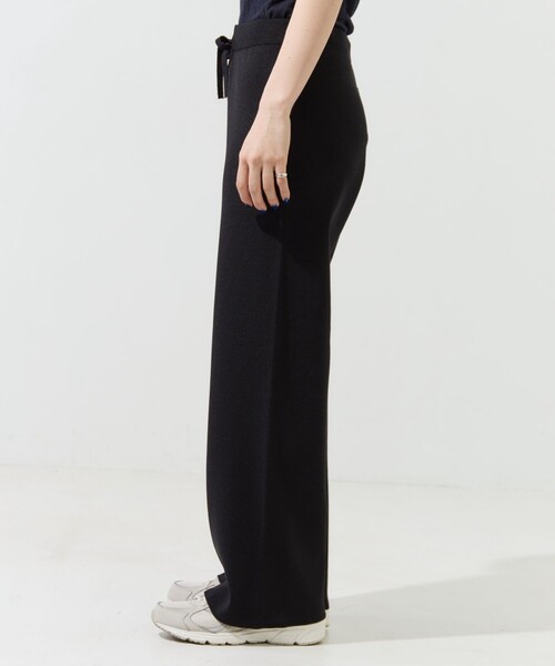 ✨GW限定お値下げ✨ 佐藤繊維 iines イイネス 黒パンツ 新品 TOKYO BASIC ワイドパンツ レディース イージーパンツ 40代 50代