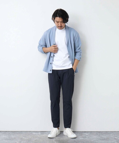 HERNO(ヘルノ)の「【HERNO/ヘルノ】Laminar ストレッチナイロン タックパンツ(その他パンツ・メンズ・ブラック/ネイビー・48/50)」の20枚目の写真