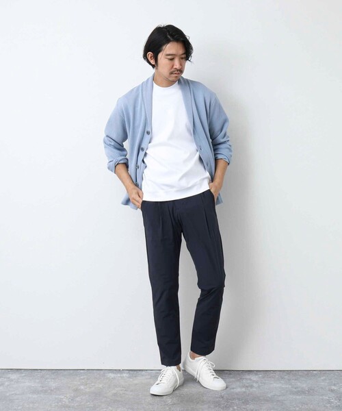 HERNO(ヘルノ)の「【HERNO/ヘルノ】Laminar ストレッチナイロン タックパンツ(その他パンツ・メンズ・ブラック/ネイビー・48/50)」の21枚目の写真