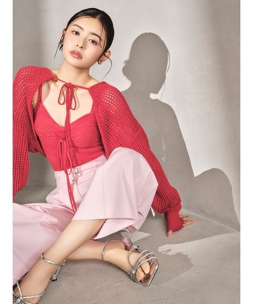 LILY BROWN（リリーブラウン）の「[L.B CANDY STOCK]ラインストーンストラップサンダル（サンダル・レディース・シルバー・SMALL/MEDIUM/LARGE）」の4枚目の写真
