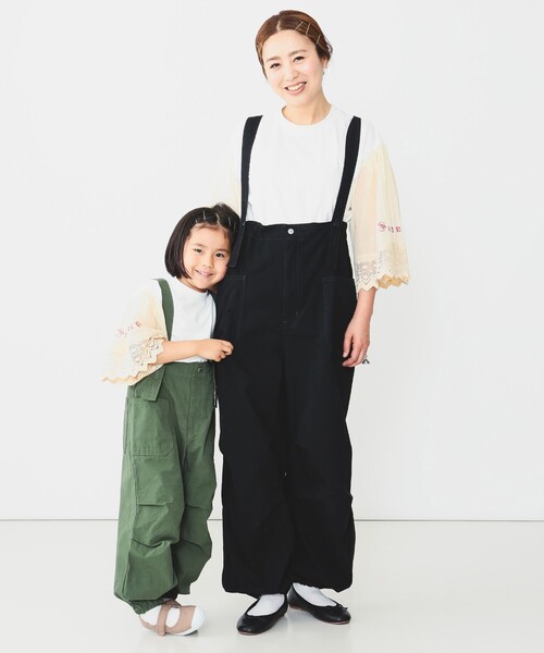 GO TO HOLLYWOOD（ゴートゥーハリウッド）の「GO TO HOLLYWOOD × B:MING by BEAMS / 別注 サスペンダー パンツ（100～150cm）（その他パンツ・キッズ・カーキ/ブラック・LARGE/MEDIUM/SMALL）」の11枚目の写真