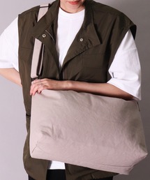 (CR)【ユニセックス】キャンバス シンプル ショルダーバッグ