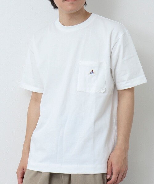 GEVACO（ゲバコ）の「【GEVACO/ゲバコ】ヘビー天竺 Tシャツ（Tシャツ/カットソー・メンズ・グレイッシュベージュ/グレイッシュブルー/チャコールグレー/ホワイト・M/L）」の13枚目の写真