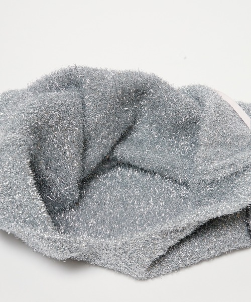 Chick（チック）の「リボン付きラメショルダーバック（トートバッグ・レディース・シルバー・FREE）」の11枚目の写真