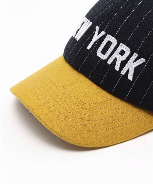 SHIPS KIDS（シップスキッズ）の「SHIPS KIDS:ストライプ メルトン キャップ（キャップ・キッズ・ネイビー/グレー・SMALL/LARGE/MEDIUM）」の4枚目の写真
