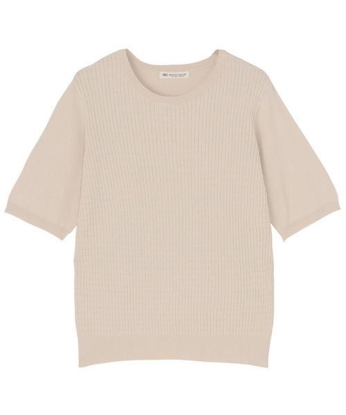 TOKYO SHIRTS（トウキョウシャツ）の「身頃格子柄ニットプル