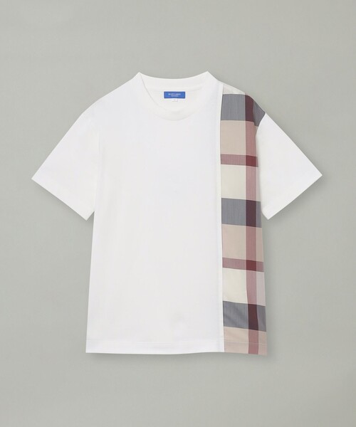 ブルーレーベルクレストブリッジ Tシャツ カットソー 半袖 38 白 ベージュ BLUE LABEL CRESTBRIDGE（ブルーレーベルクレストブリッジ）の