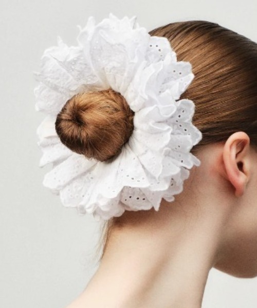 GOOD SQUISH グッド スクイッシュ　シュシュ メール便可】Good Squish(グッド スクイッシュ)/CURIOUS WHITE