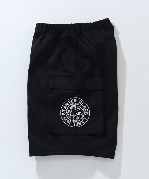STARTER BLACK LABEL(スターターブラックレーベル)の「【STARTER /スターター】TCツイルワイドハーフカーゴパンツ(カーゴパンツ・メンズ・パープル/グリーン/ブラック/オフホワイト・M/L/XL)」の5枚目の写真