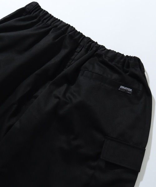 STARTER BLACK LABEL(スターターブラックレーベル)の「【STARTER /スターター】TCツイルワイドハーフカーゴパンツ(カーゴパンツ・メンズ・パープル/グリーン/ブラック/オフホワイト・M/L/XL)」の15枚目の写真