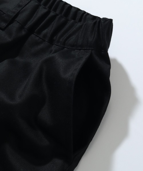 STARTER BLACK LABEL(スターターブラックレーベル)の「【STARTER /スターター】TCツイルワイドハーフカーゴパンツ(カーゴパンツ・メンズ・パープル/グリーン/ブラック/オフホワイト・M/L/XL)」の14枚目の写真
