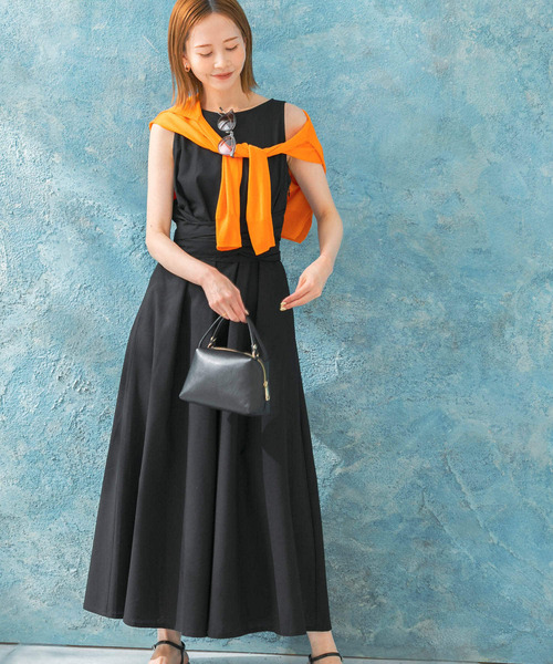 URBAN RESEARCH ROSSO WOMEN（アーバンリサーチ　ロッソ）の「リネン混リボンドレス（ワンピース・レディース・ピンク系その他/ブラック/ブルー・FREE）」の11枚目の写真