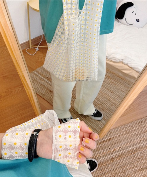 Teem Store(チームストア)の「総柄シアー ハンド トート(トートバッグ・レディース・その他1/その他2・F)」の7枚目の写真