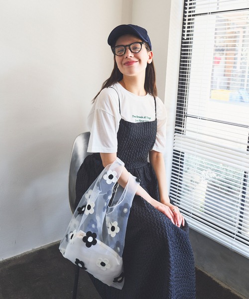 Teem Store(チームストア)の「総柄シアー ハンド トート(トートバッグ・レディース・その他1/その他2・F)」の11枚目の写真