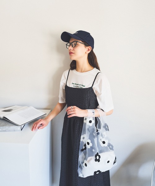 Teem Store(チームストア)の「総柄シアー ハンド トート(トートバッグ・レディース・その他1/その他2・F)」の14枚目の写真