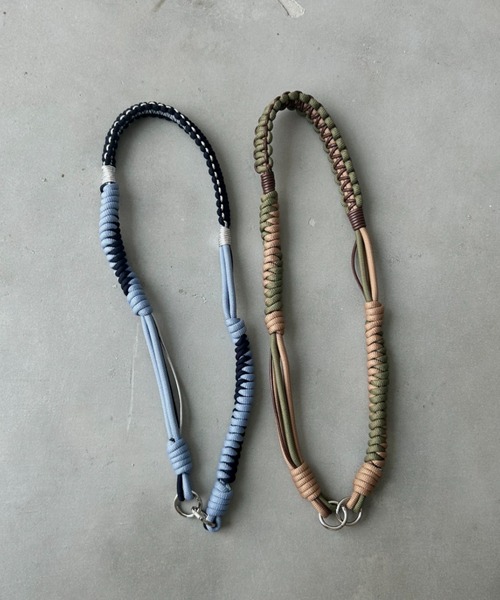 VACANCY（ヴァカンシー）の「MIXロープスマホストラップ/ショルダーストラップ（スマホグッズ・レディース・ベージュ/ブルー・FREE）」の18枚目の写真