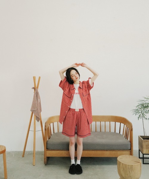 common gull products. おやすみと行ってきますのシャツパンツ 【公式