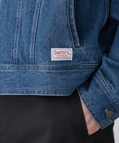 SMITH'S(スミス)の「SMITH'S(スミス)別注ストームジャケット(デニムジャケット・メンズ・コバルトブルー/ネイビー・M/XL/L)」の12枚目の写真