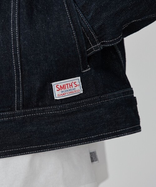 SMITH'S(スミス)の「SMITH'S(スミス)別注ストームジャケット(デニムジャケット・メンズ・コバルトブルー/ネイビー・M/XL/L)」の22枚目の写真