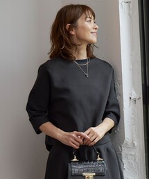 ポリエステルホールガーメントプルオーバー ニット