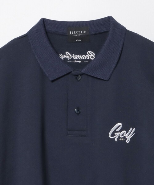 BEAMS GOLF(ビームスゴルフ)の「【別注】ELECTRIC GOLF / ダッド ポロカラー スウェットシャツ(スウェット・メンズ・ネイビー/チャコールグレー・MEDIUM/X-LARGE/LARGE)」の11枚目の写真