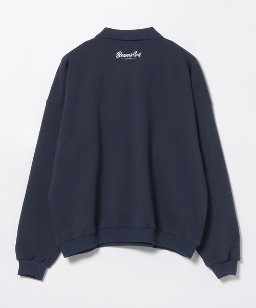 BEAMS GOLF(ビームスゴルフ)の「【別注】ELECTRIC GOLF / ダッド ポロカラー スウェットシャツ(スウェット・メンズ・ネイビー/チャコールグレー・MEDIUM/X-LARGE/LARGE)」の13枚目の写真