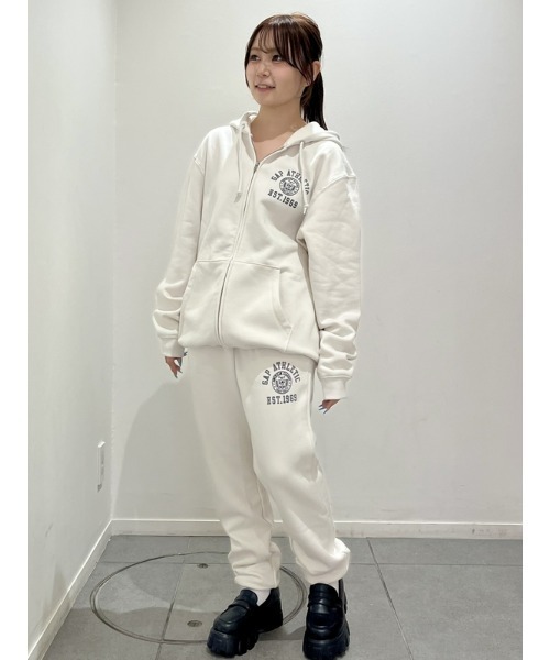 セール】ヴィンテージソフト GAPアスレチックロゴ ジップアップ