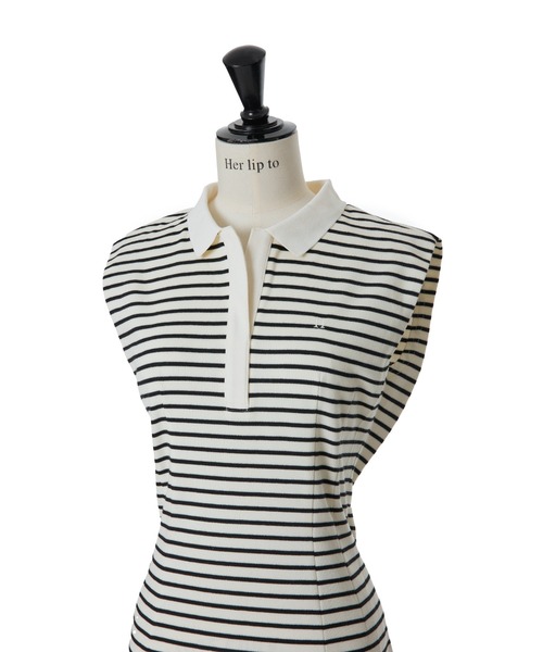 Her lip to（ハーリップトゥー）の「French Sleeve Polo Long
