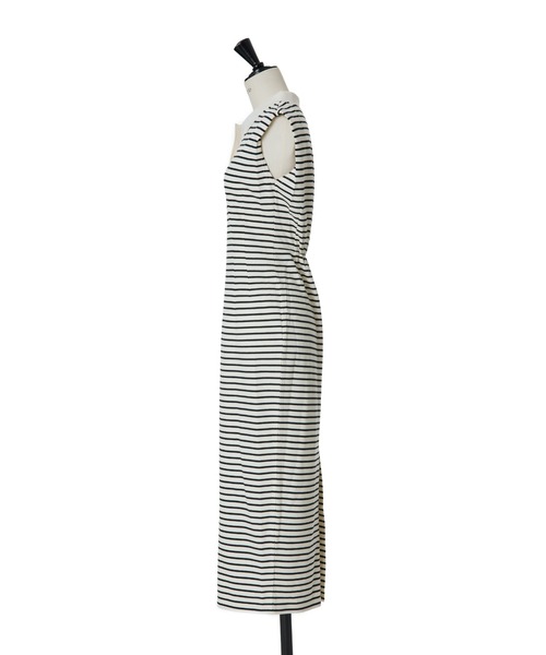 Herlipto　FrenchSleevePoloLongDress herlipto 【7月14日(日)19時発売】 French Sleeve Polo Long