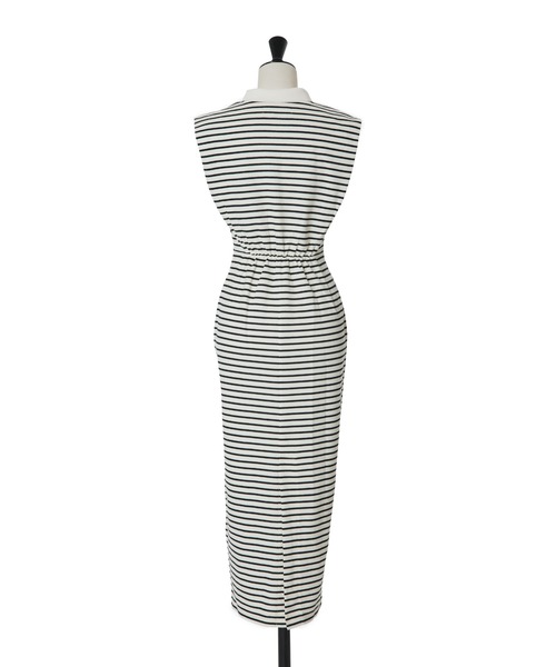 Herlipto　FrenchSleevePoloLongDress herlipto 【7月14日(日)19時発売】 French Sleeve Polo Long