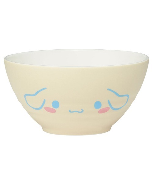 sanrio（サンリオ）の「(SK)【sanrio】キャラクター フェイス 陶器製 茶碗[12.1cm/320ml]（食器・レディース・ブラック系/アイボリー系/ピンク系・ONE SIZE）」の8枚目の写真