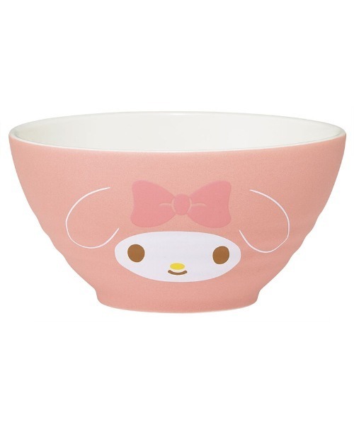 sanrio（サンリオ）の「(SK)【sanrio】キャラクター フェイス 陶器製 茶碗[12.1cm/320ml]（食器・レディース・ブラック系/アイボリー系/ピンク系・ONE SIZE）」の12枚目の写真