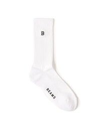 BEAMS（ビームス）の「Bパッチロゴ ソックス（ソックス/靴下）」